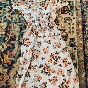 Monteau baby blue midi dress